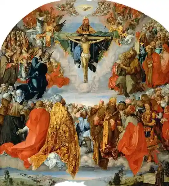 Allerheiligenbild Landauer Altar