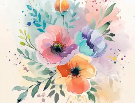 Kunst mit Aquarell
