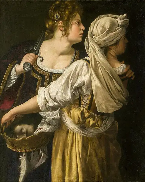 Judith und ihre Magd