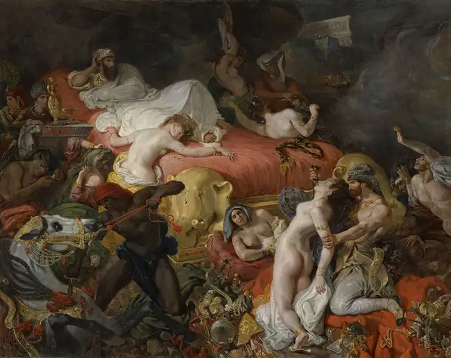 Der Tod des Sardanapal
