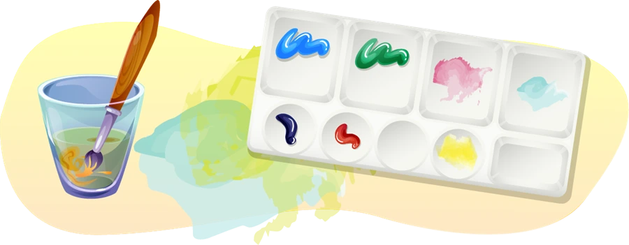 Kunstmedien Aquarellfarbe