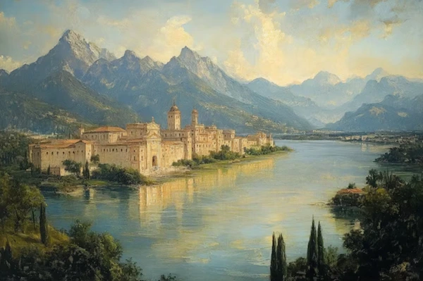 Kunst mit Öl