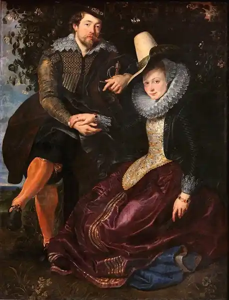 Rubens mit seiner Frau Isabella