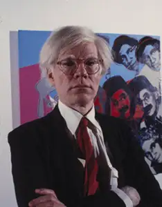 Porträt von Andy Warhol