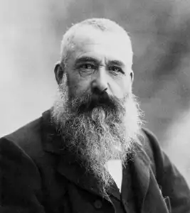 Porträt von Claude Monet