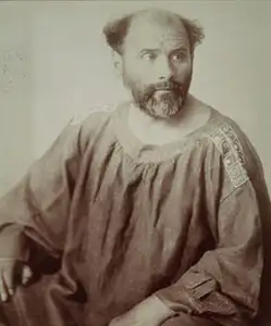 Porträt von Gustav Klimt