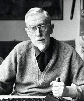 Porträt von Maurits Cornelis Escher