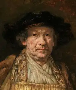 Porträt von Rembrandt van Rijn