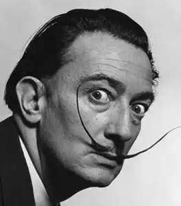 Porträt von Salvador Dalí
