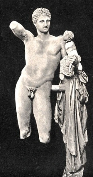 Hermes mit dem Dionysosknaben