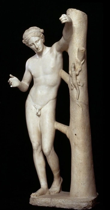 Apollon Sauroktonos (Eidechsentöter)