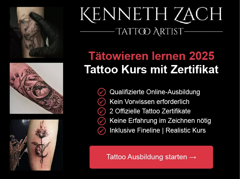 Kenneth Zach Tattoo Ausbildung