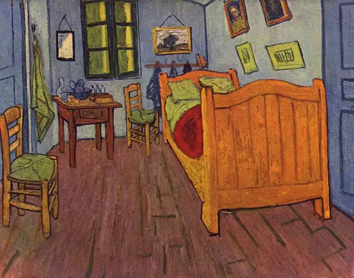 Das Schlafzimmer in Arles